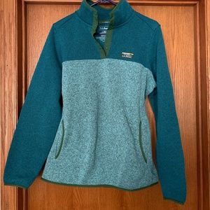 L.L. Bean Women’s Sweater Fleece Pullover